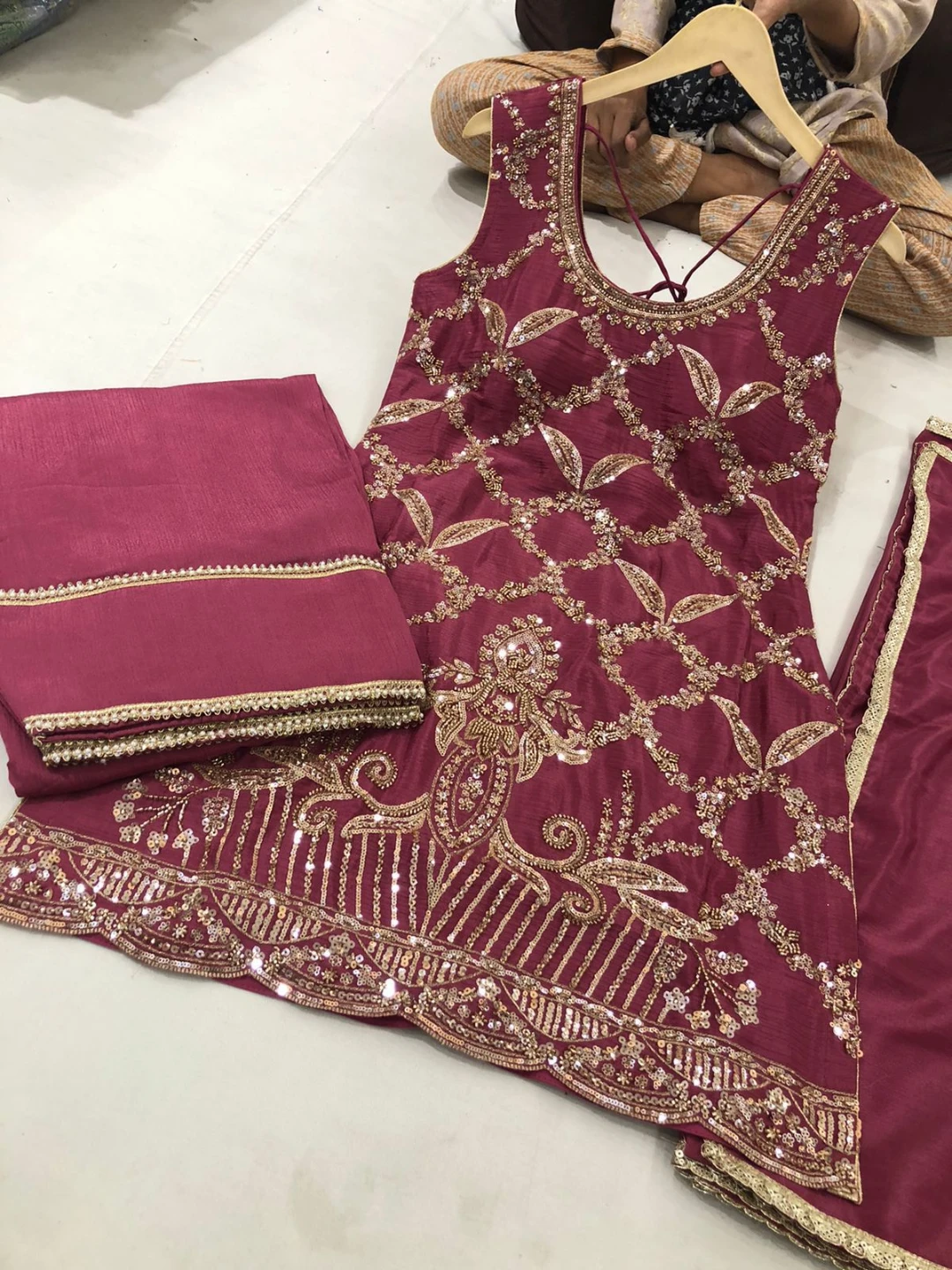 Farshi salwaar suit - photo 3