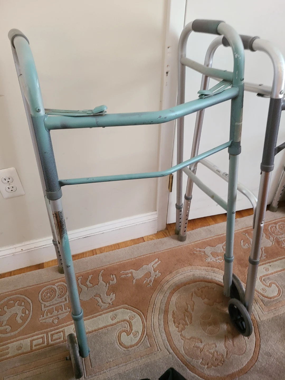 Folding Walker with Wheels