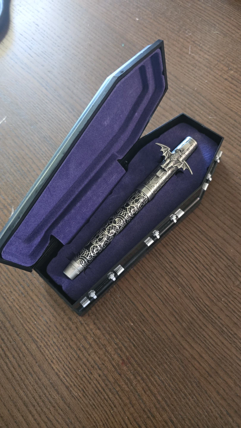 Haunted Mansion Authentics Coffin Pen Set - photo 2