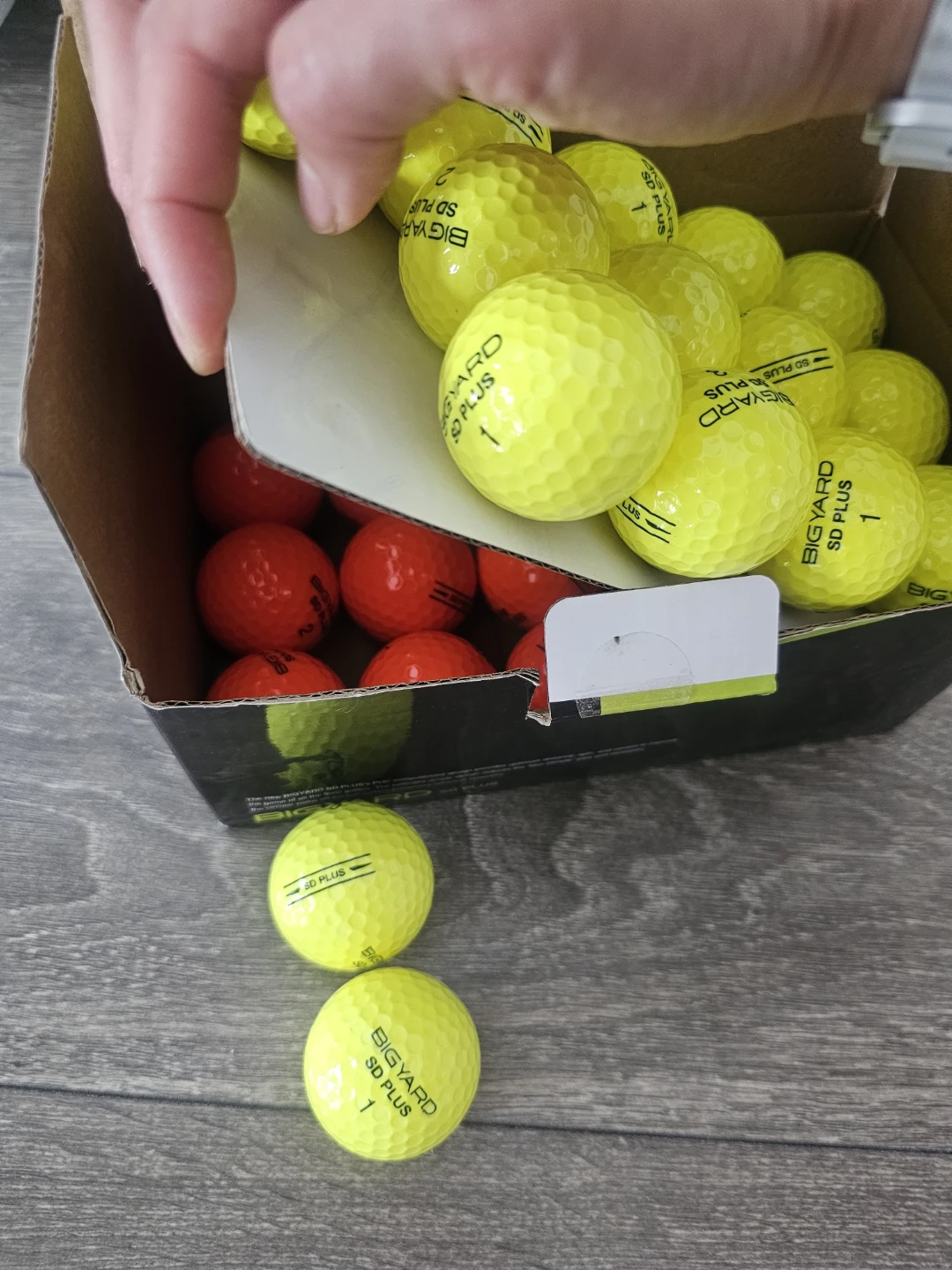 BIGYARD SD PLUS Golf Balls - 30 Count - photo 3