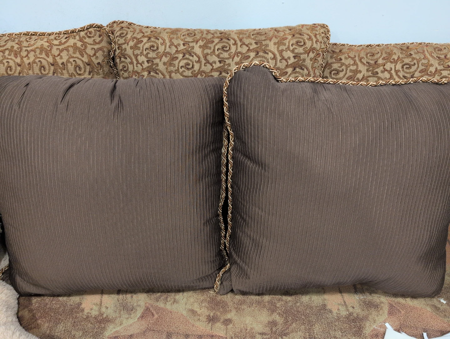 Set of 4 large cushions - photo 2