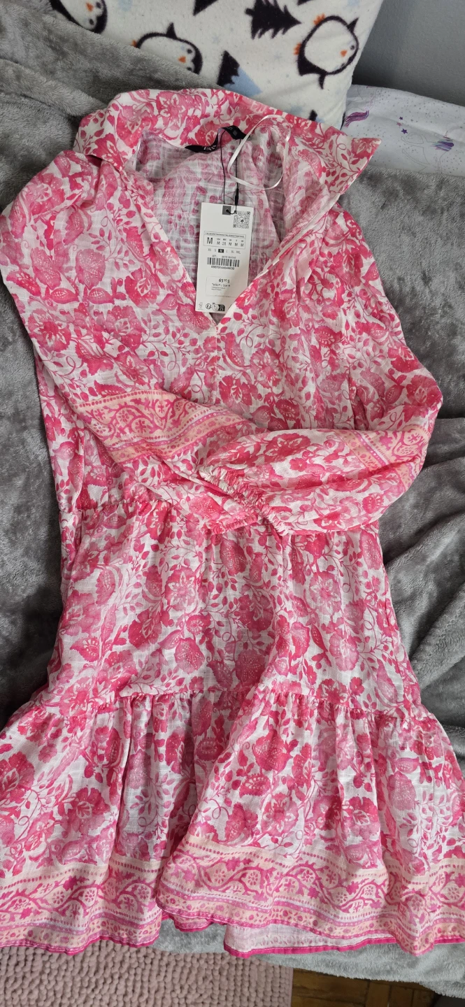 Zara Floral Mini Dress - Size M