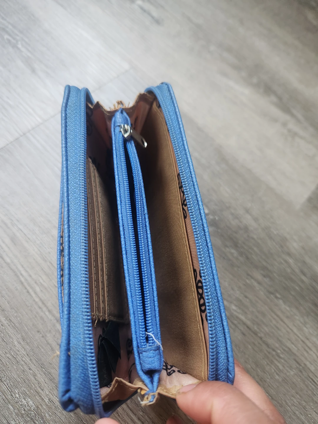 Jessica Simpson Blue Wallet with Studs ⚽ - photo 4