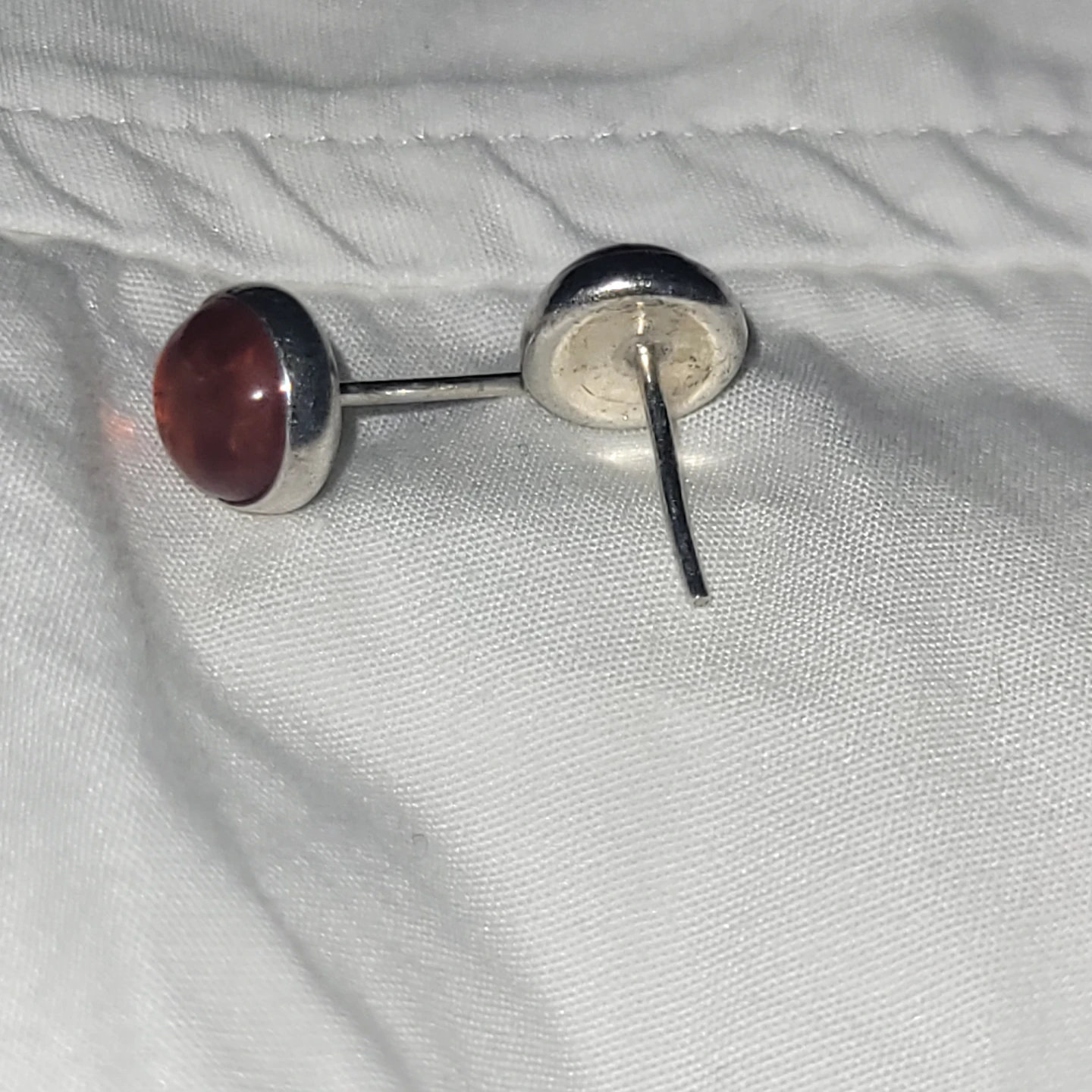 Amber Stud Earrings - photo 3