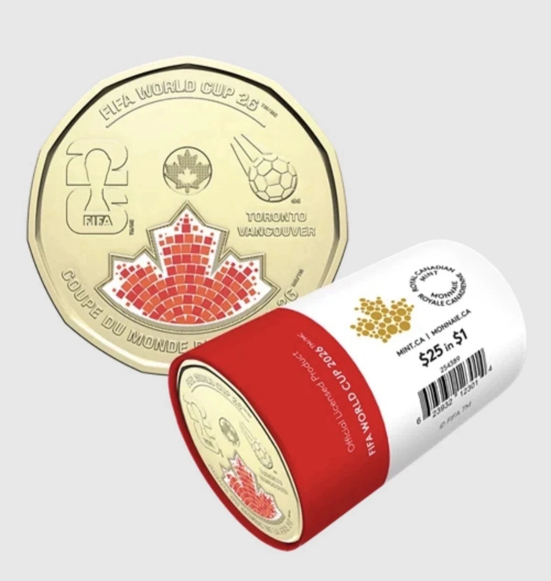 Canada 2025 $25 for $1 FIFA World Cup 26 Coin - photo 3