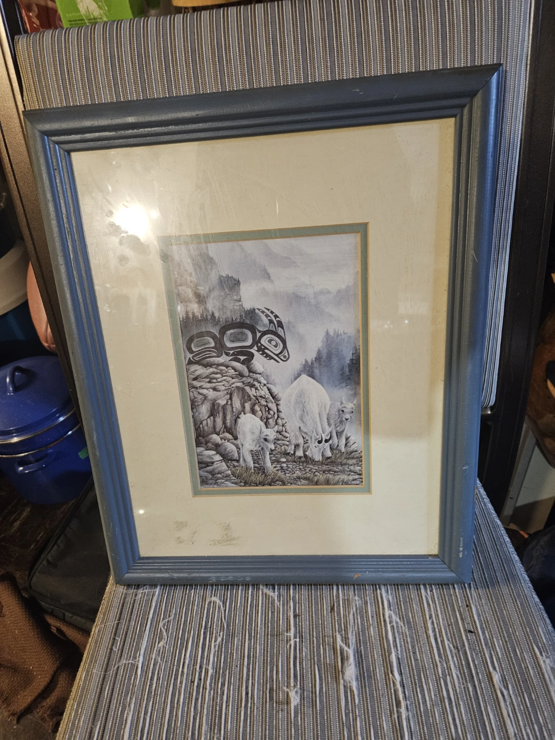 Sue Coleman "The Mountain Goat" Framed Print - photo 2