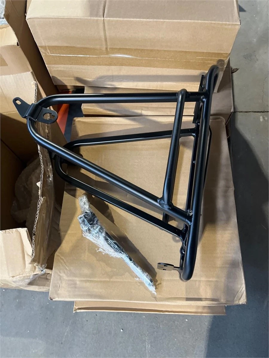 Black Bicycle Rear Rack - photo 5