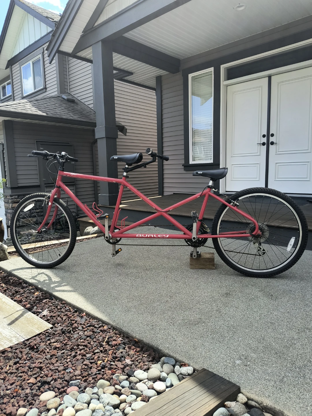 Red Burley Zydeco Tandem Bike for Sale!