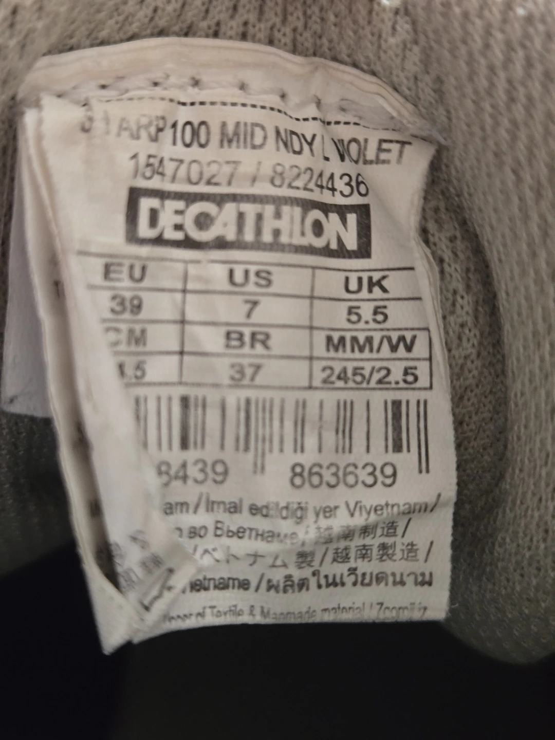 Decathlon Quechua Waterproof Hiking Boots - Women's Size 7 - photo 5
