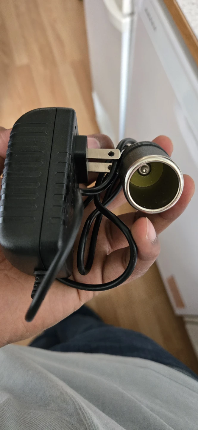 AC to Car Charger Adapter