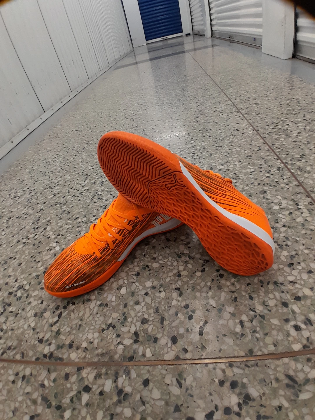 Puma Ultra FG/AG Men's Soccer Cleats - Orange Men's Size 9 - photo 4