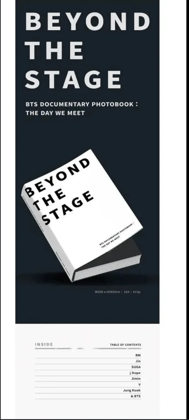 BTS Documentary Photobook: Beyond The Stage: The Day We Meet - photo 4