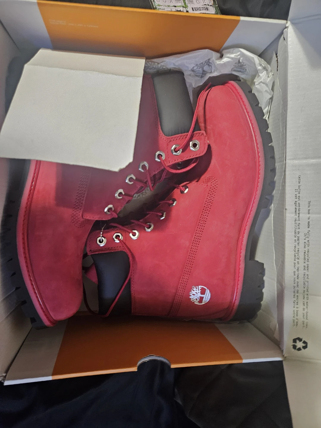 Timberland Men's Red Boots