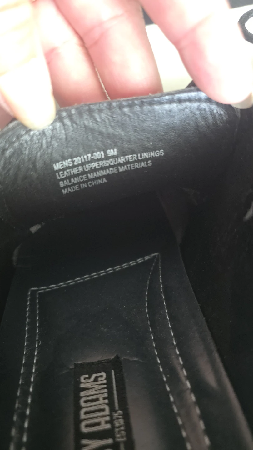 Stacy Adams Black Leather Dress Shoes - photo 4