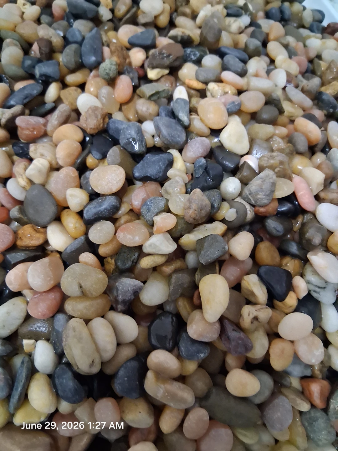 10 lbs Decorative Pebbles, River pebbles  fish tank
