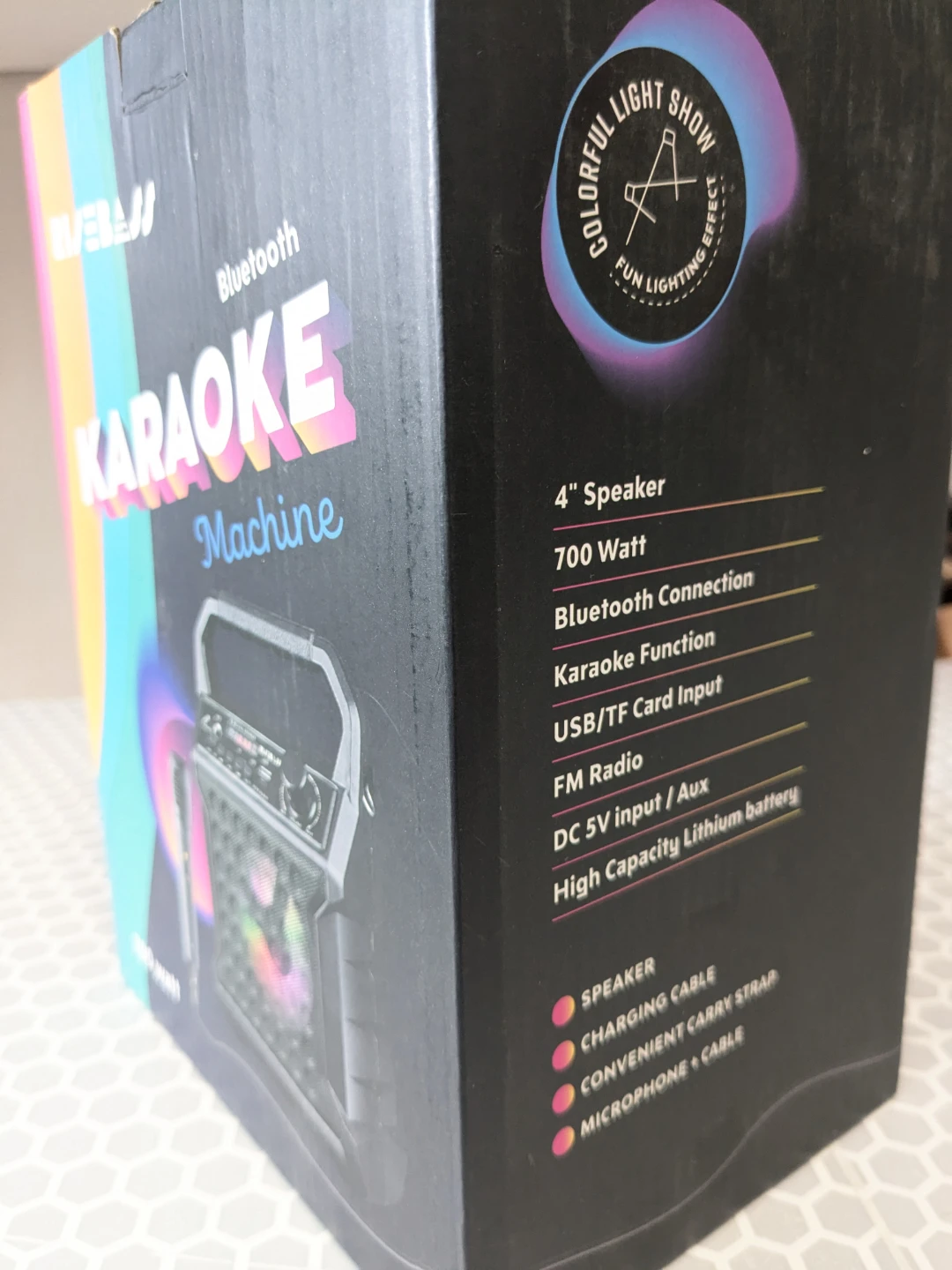 Bluetooth Portable Karaoke System with Microphone ⚽ - photo 3