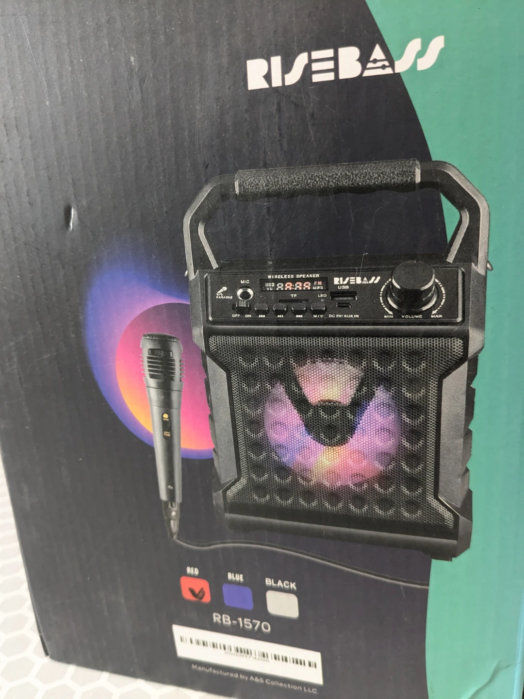 Bluetooth Portable Karaoke System with Microphone ⚽ - photo 4