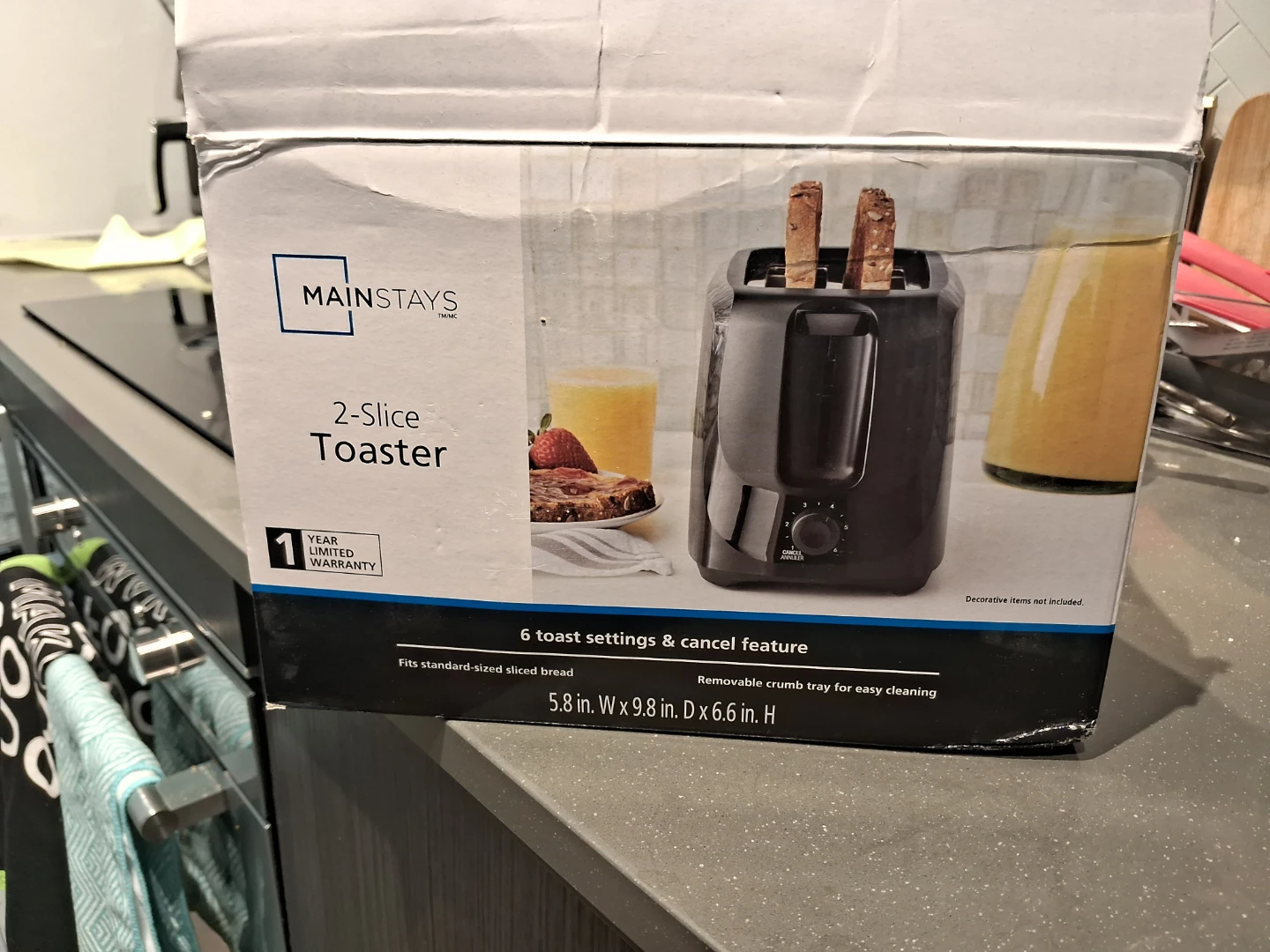 Mainstays 2-Slice Toaster