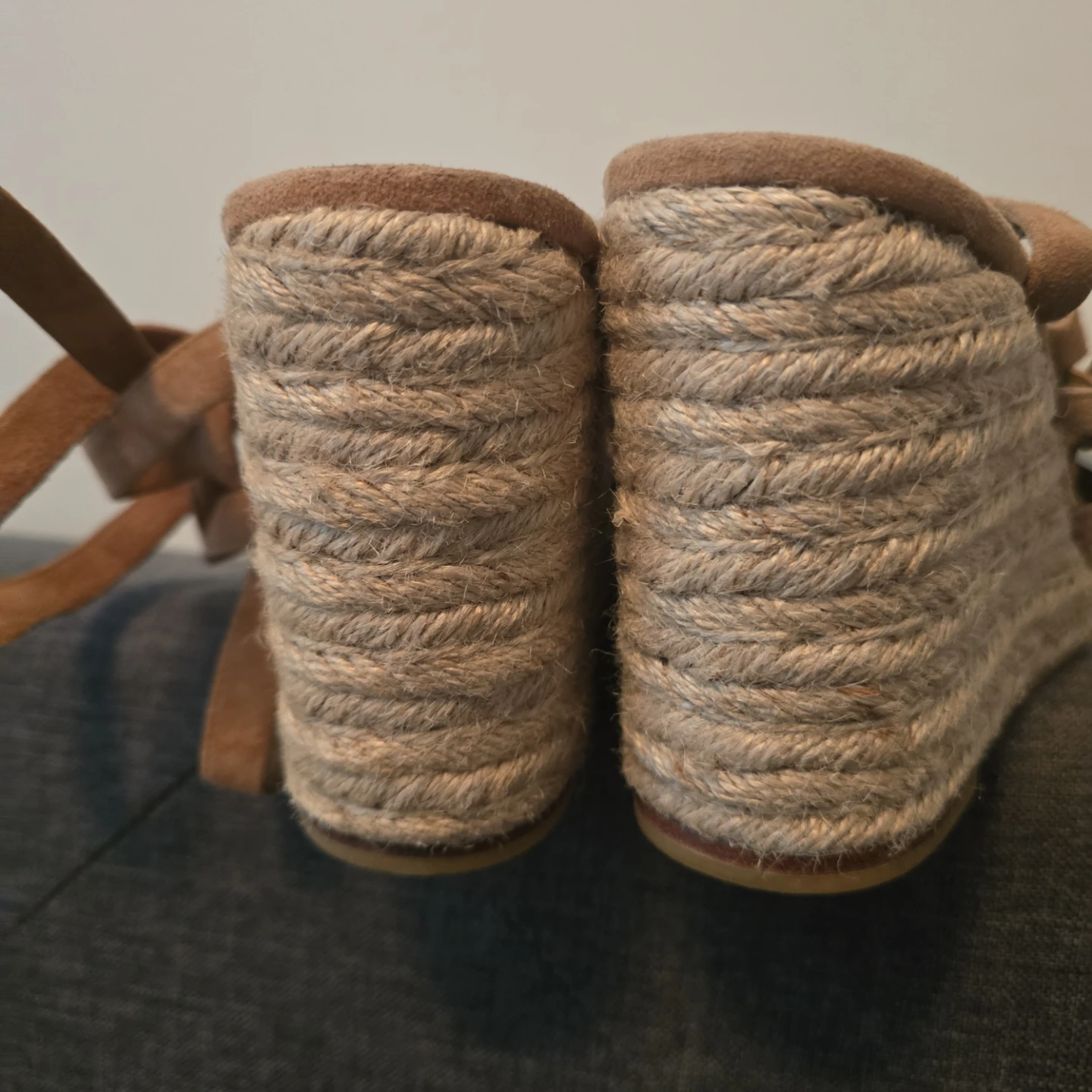 Alexander Wang Suede Wedge Espadrilles - photo 5