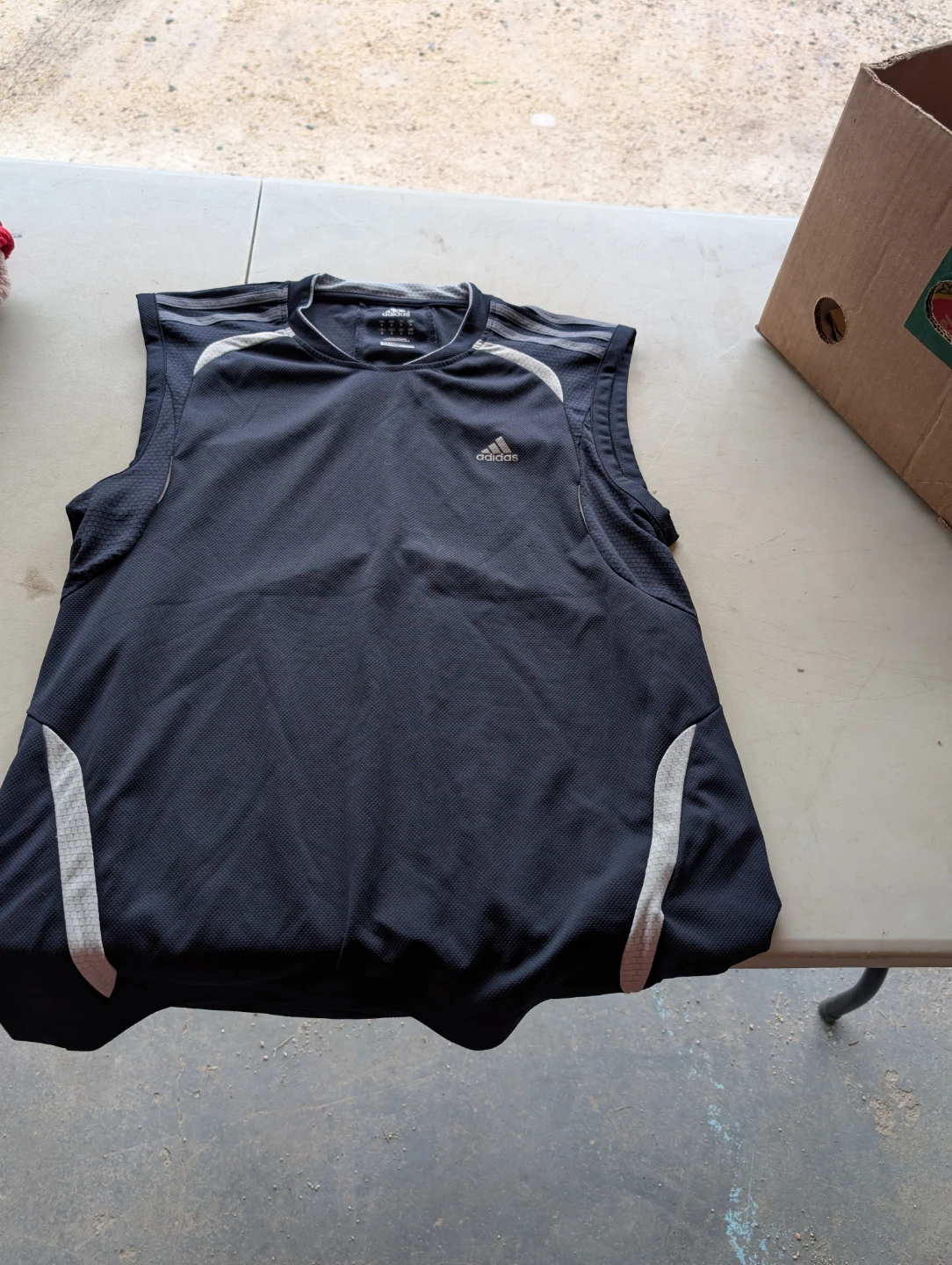 Adidas Sleeveless Training Top - Medium
