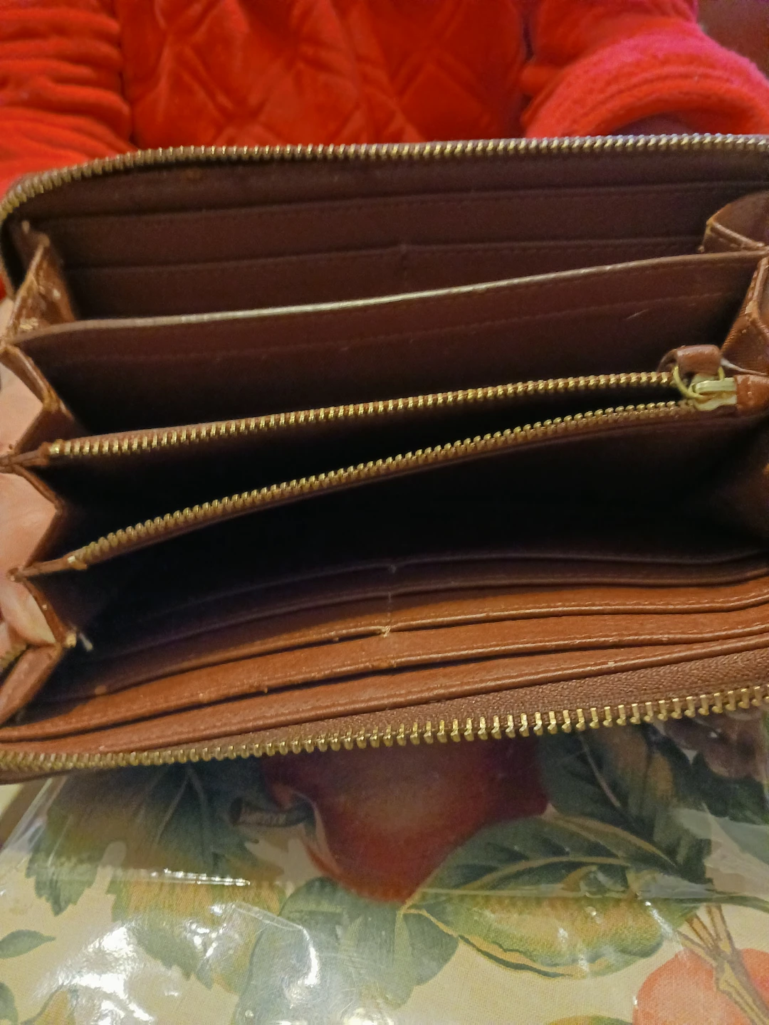 Fossil Zip Around Wallet - Geometric Pattern - photo 2