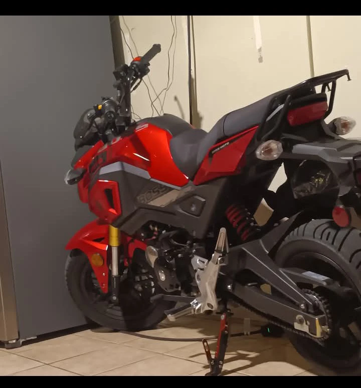 Red BOSS Mini Bike Motorcycle