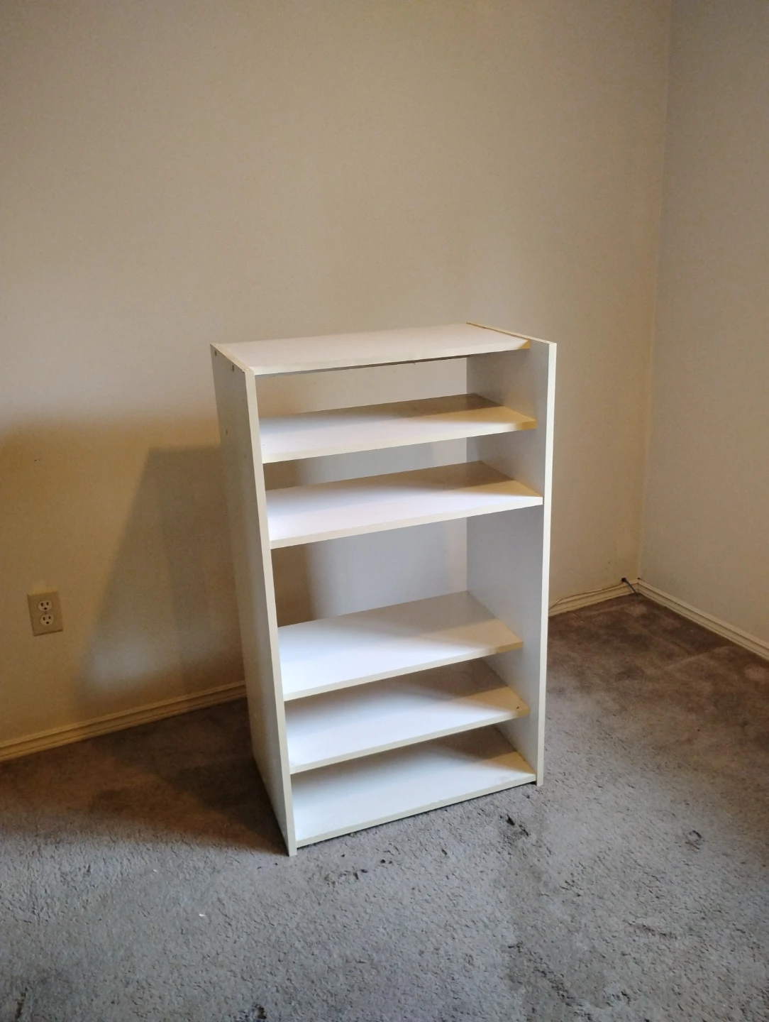 FREE IKEA White 5-Shelf Bookshelf