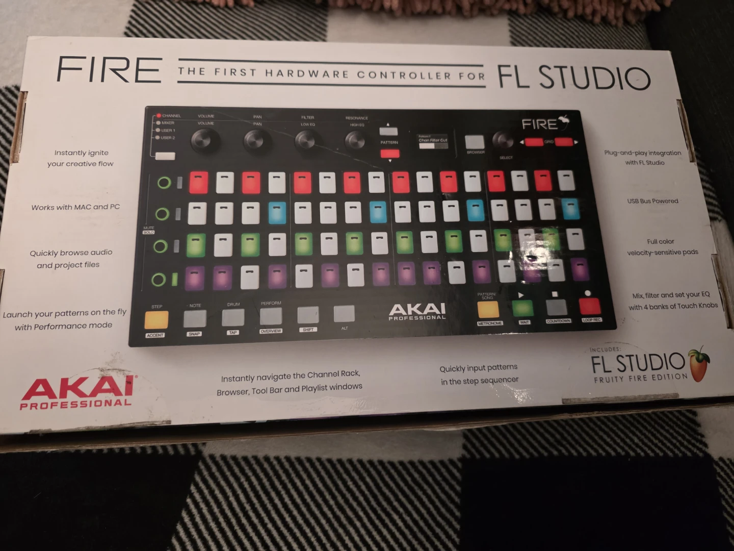 AKAI Professional FIRE FL Studio Hardware Controller - photo 3