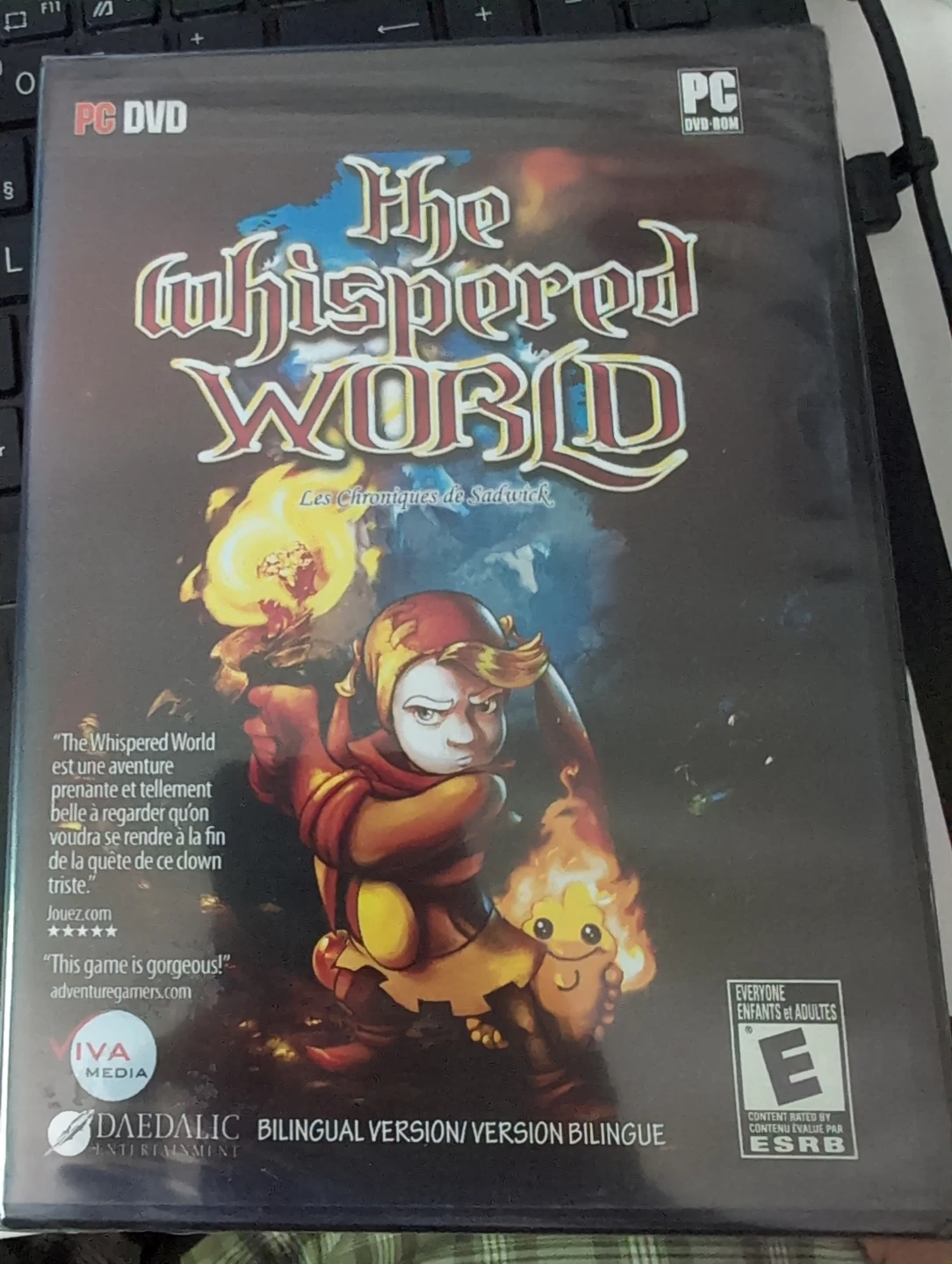 The Whispered World PC DVD Game