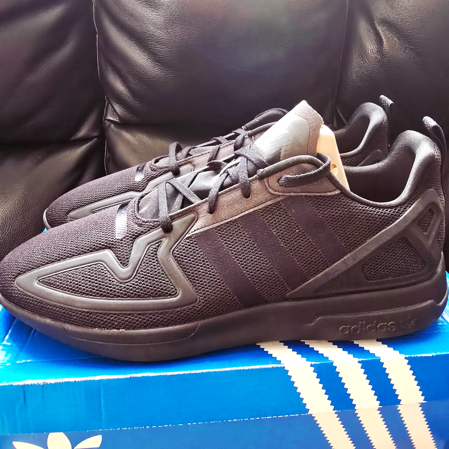 Brand new Adidas ZX Flux All Black size US13 sale - photo 3