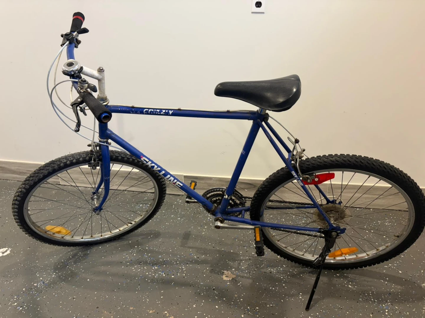 Skyline Grizzly Blue Mountain Bike
