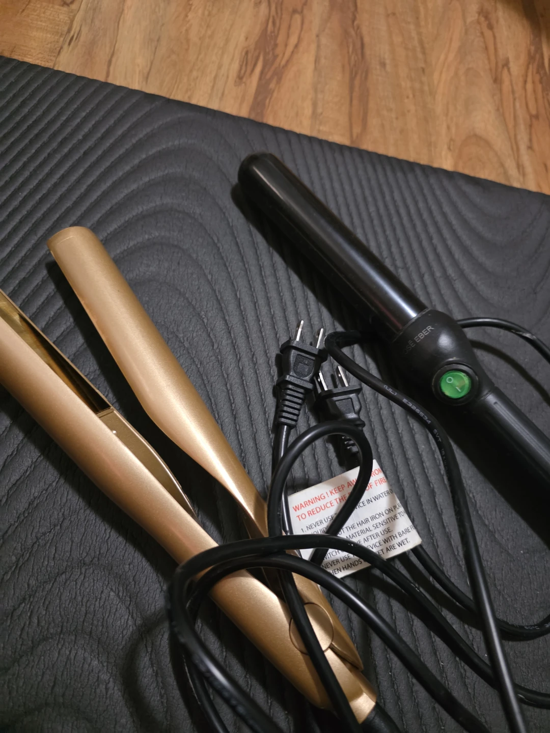 Jose Eber Hair Curling Iron and Straightener Set