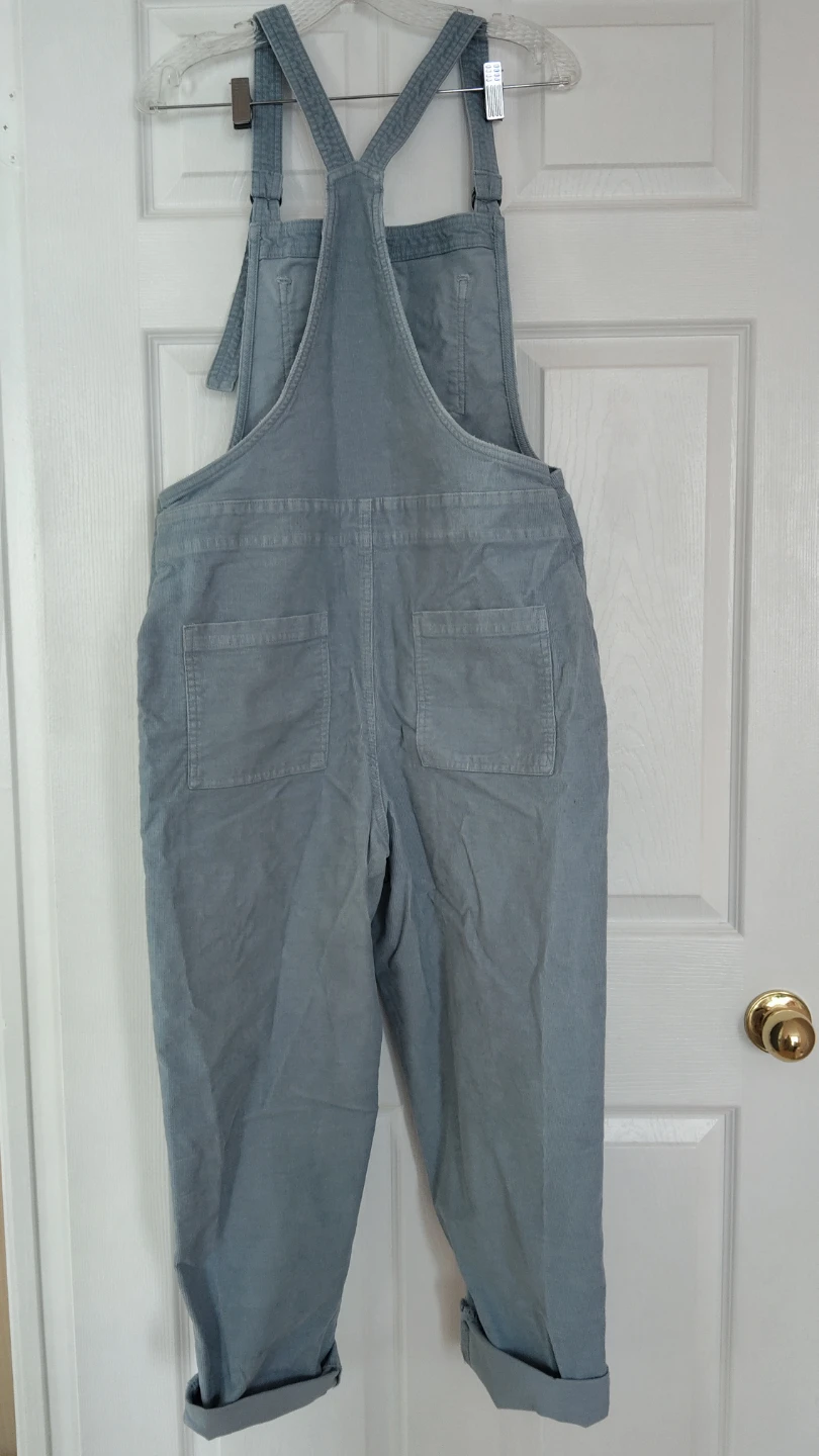 Light Blue Corduroy Overalls - photo 2