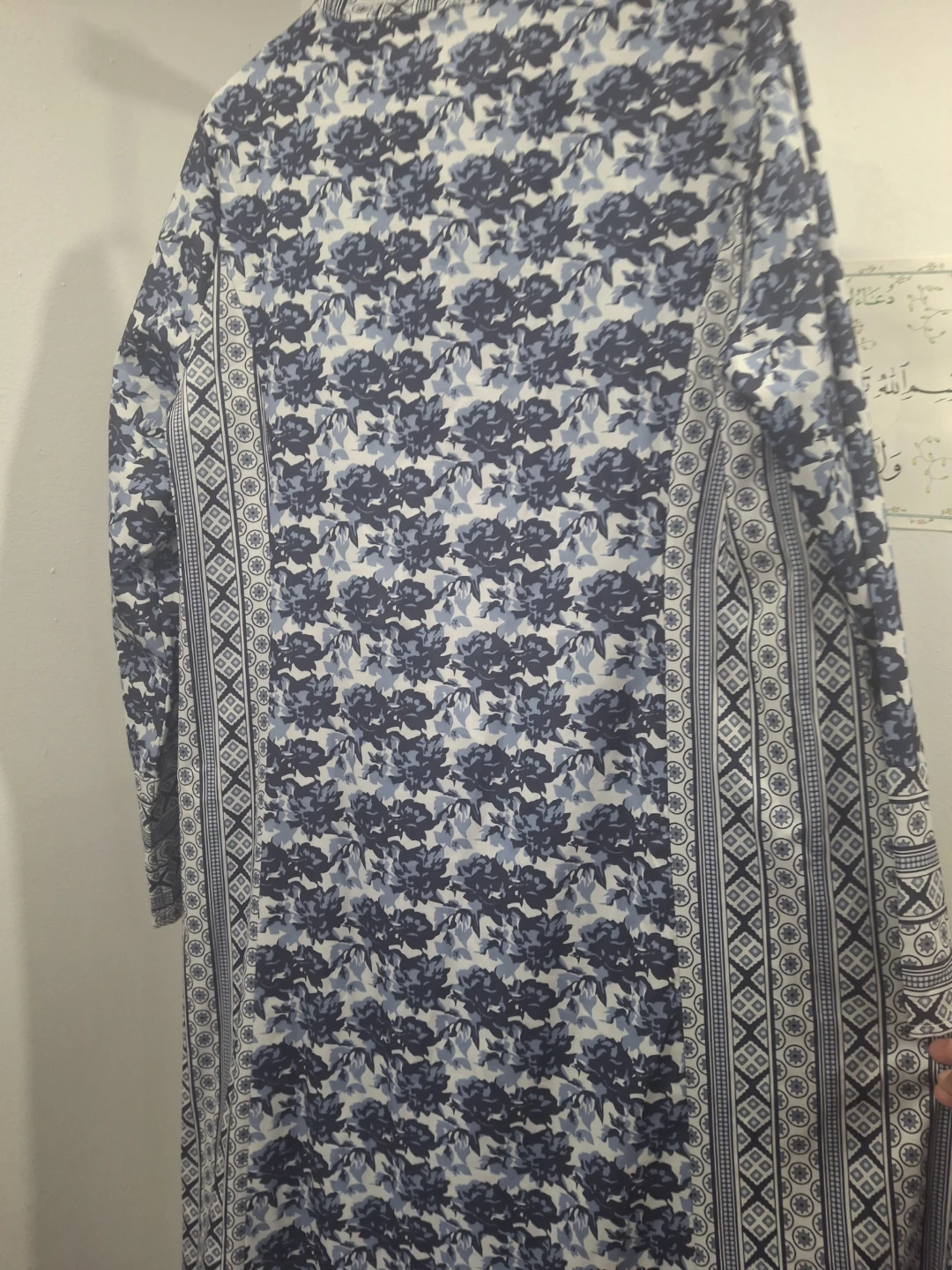 Blue Floral Maxi Dress - photo 3