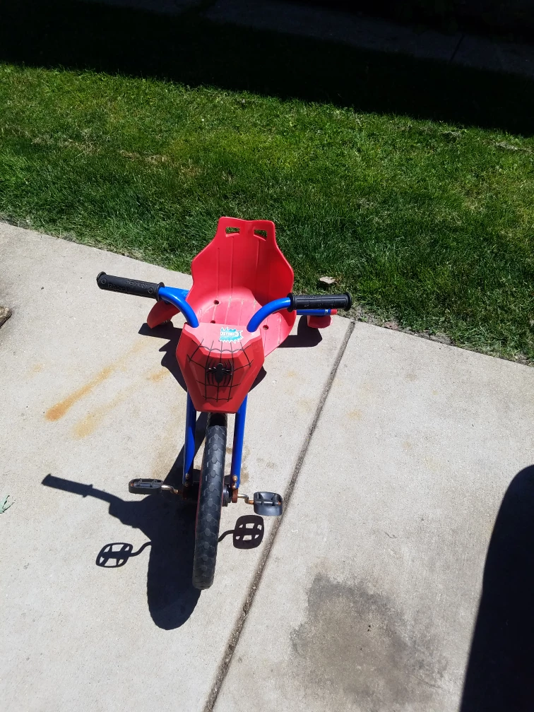 Spiderman Themed Tricycle