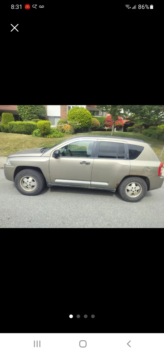 SCAM SCAM NO COOLANT 2007 Jeep Compass Sport 4x4