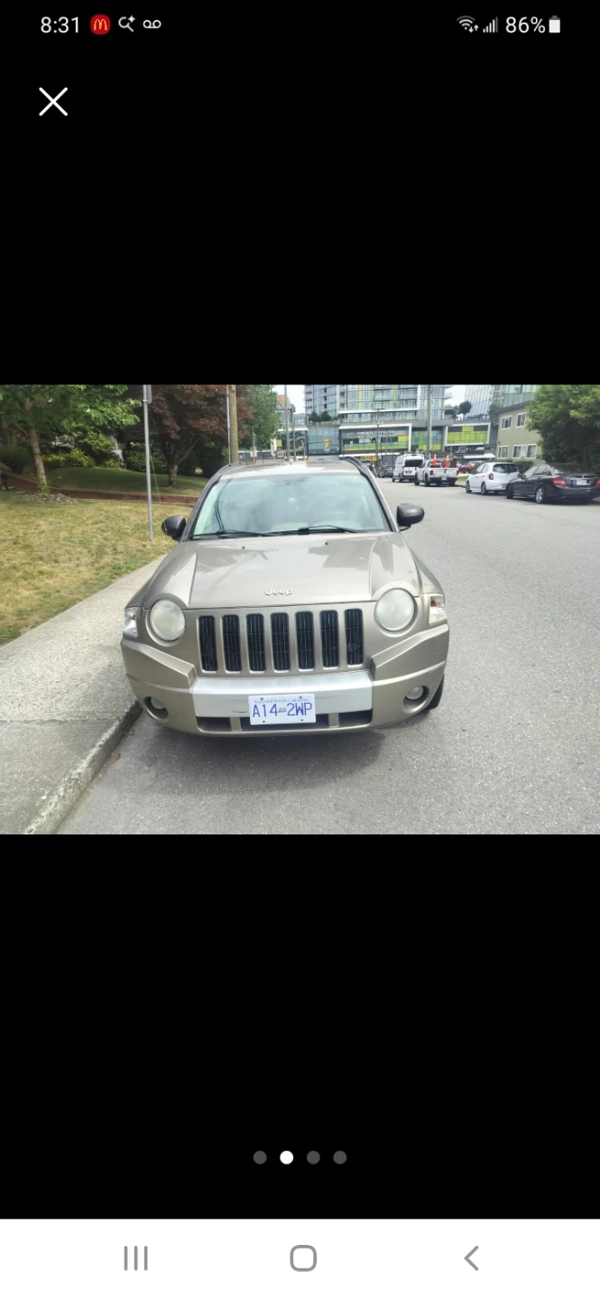 SCAM SCAM NO COOLANT 2007 Jeep Compass Sport 4x4 - photo 2