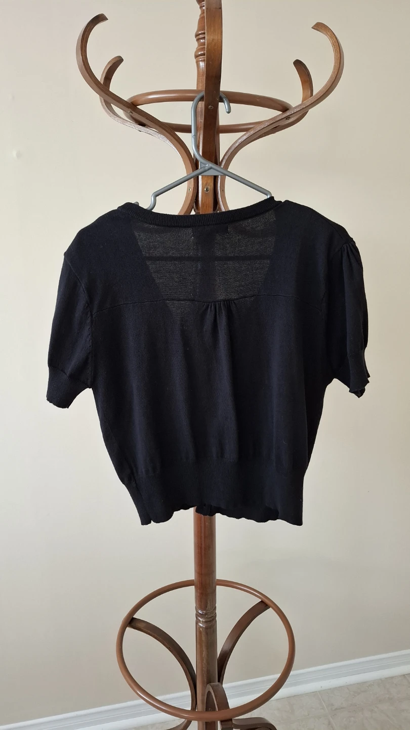 George Black Cropped Cardigan - L/G - photo 2