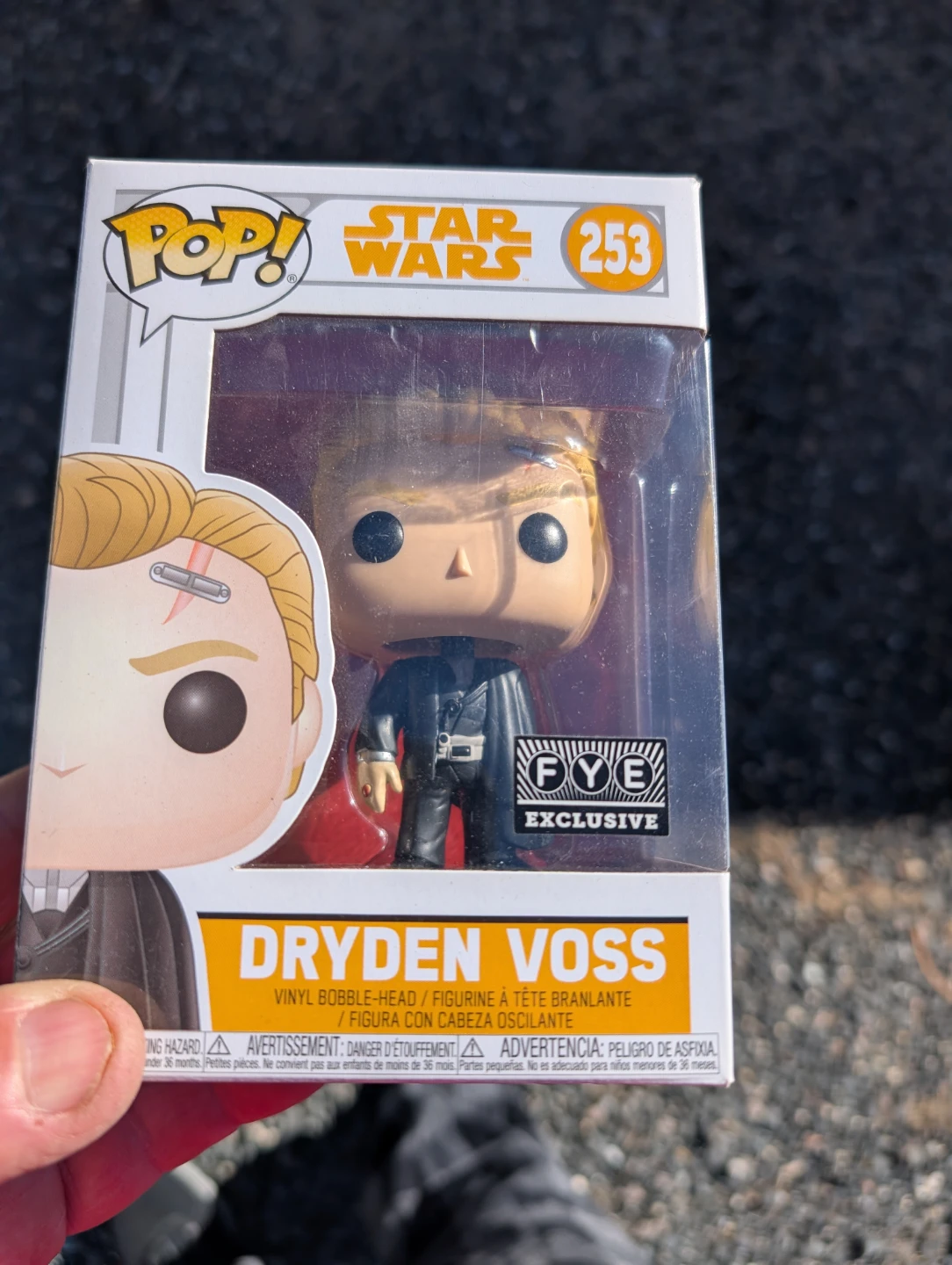 Funko Pop! Star Wars Dryden Vos #253 Vinyl Bobble-Head