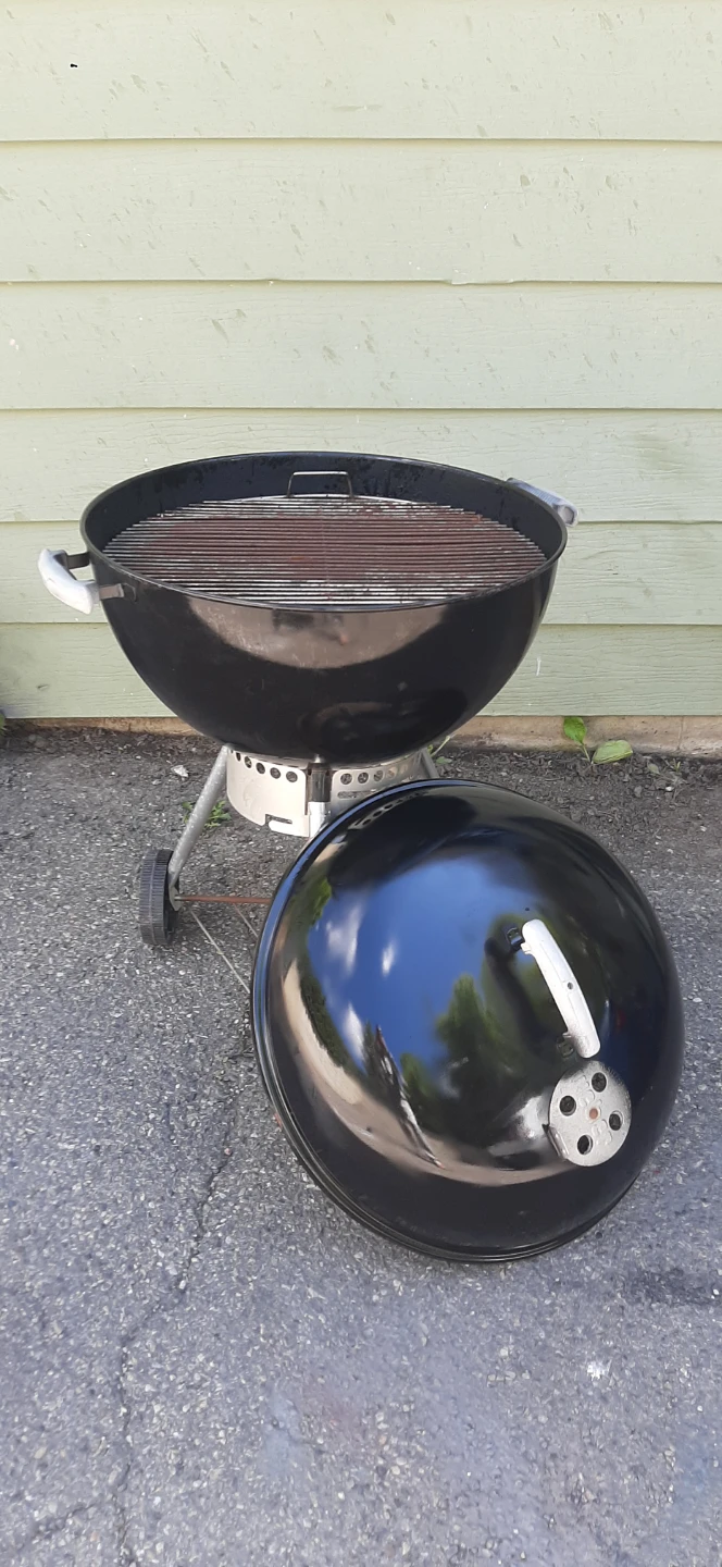 Weber Black Charcoal Kettle BBQ Grill - photo 2