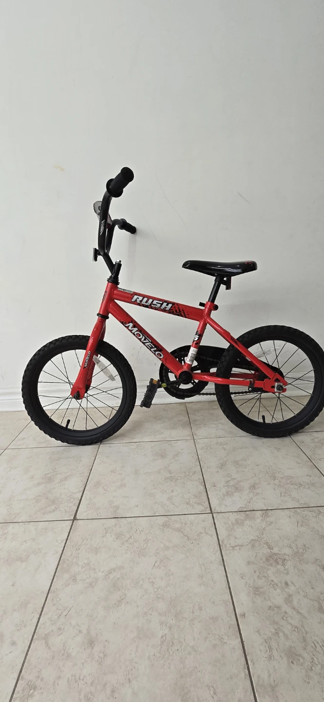 Kids Red Bike Movelo "RUSH"