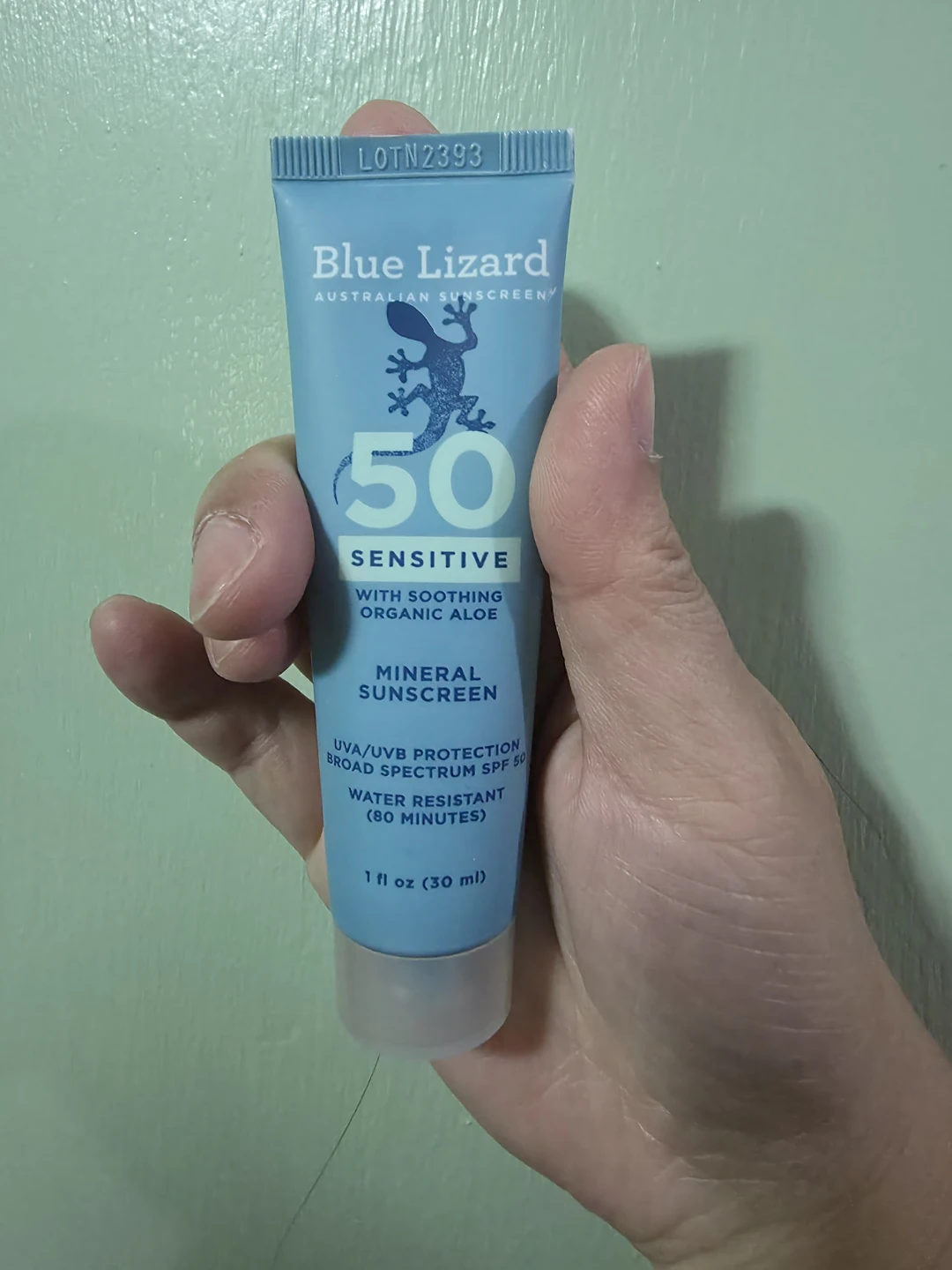 Blue Lizard Sensitive Mineral Sunscreen SPF 50 ⚽️