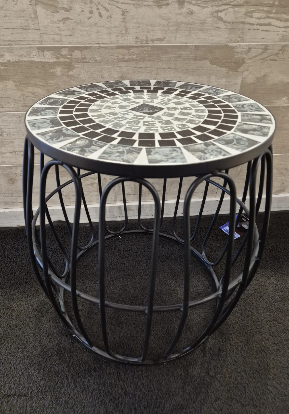 Mosaic Top Side Tables 2 sizes available large or small - photo 2