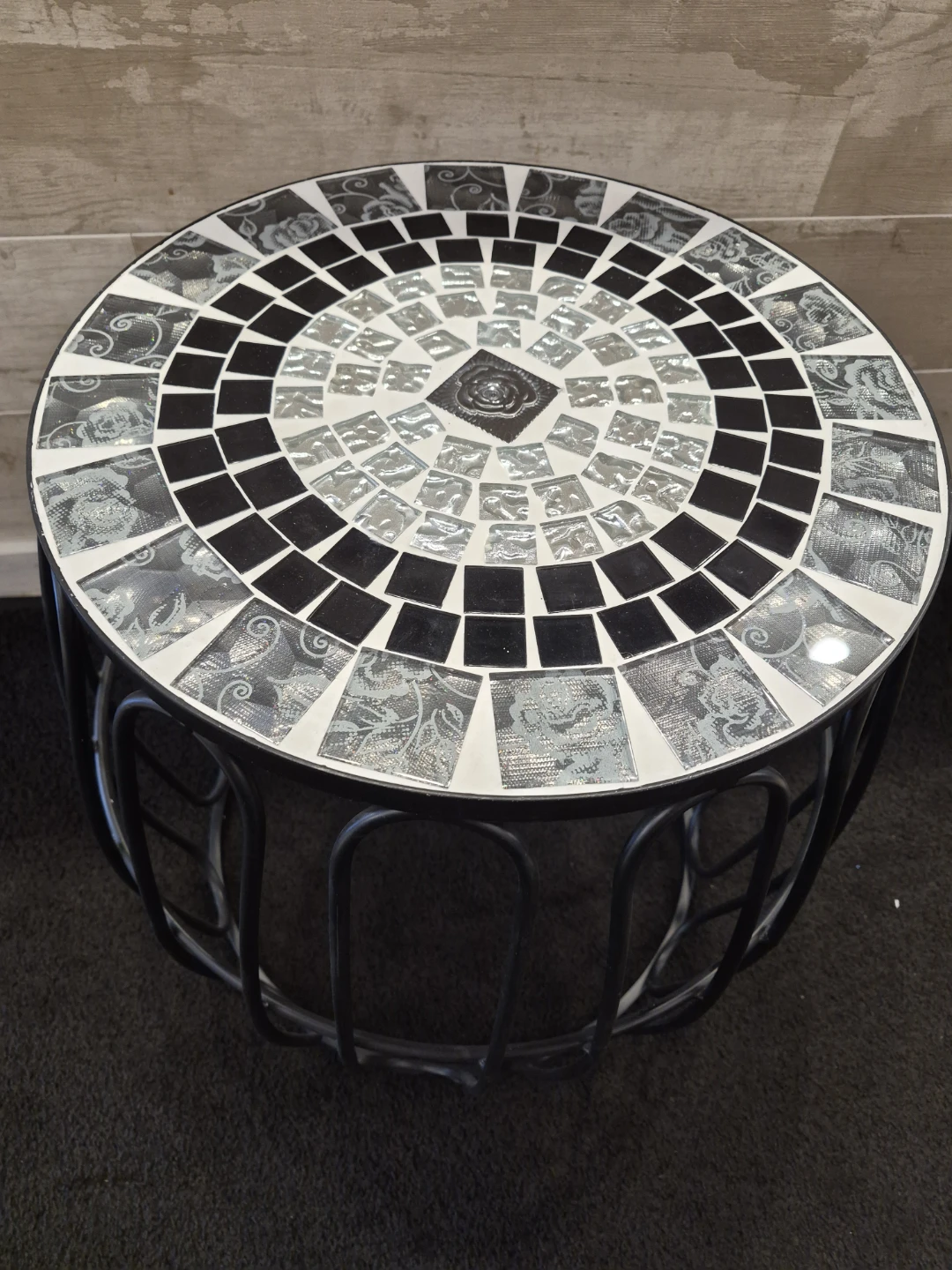 Mosaic Top Side Tables 2 sizes available large or small - photo 5