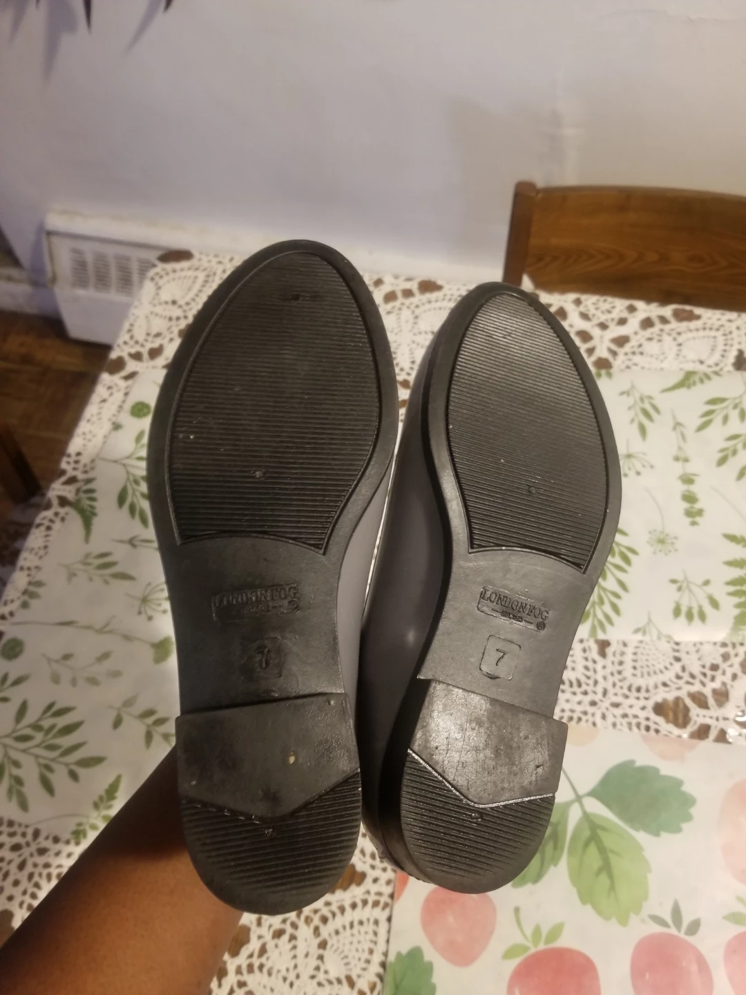 London Fog Grey Chelsea Rain Boots Size 7 - photo 4