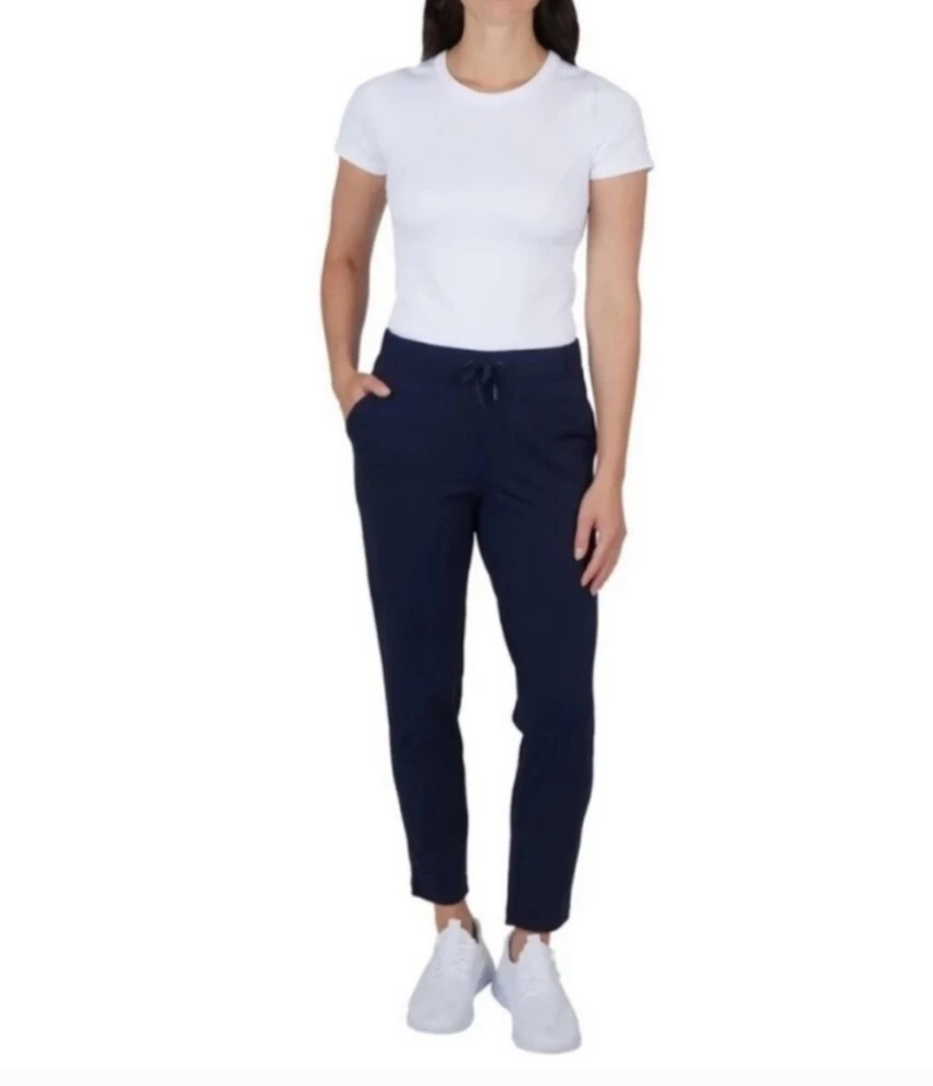Brand new Reflex Flexible Knit Women's Navy Blue Pants Size M