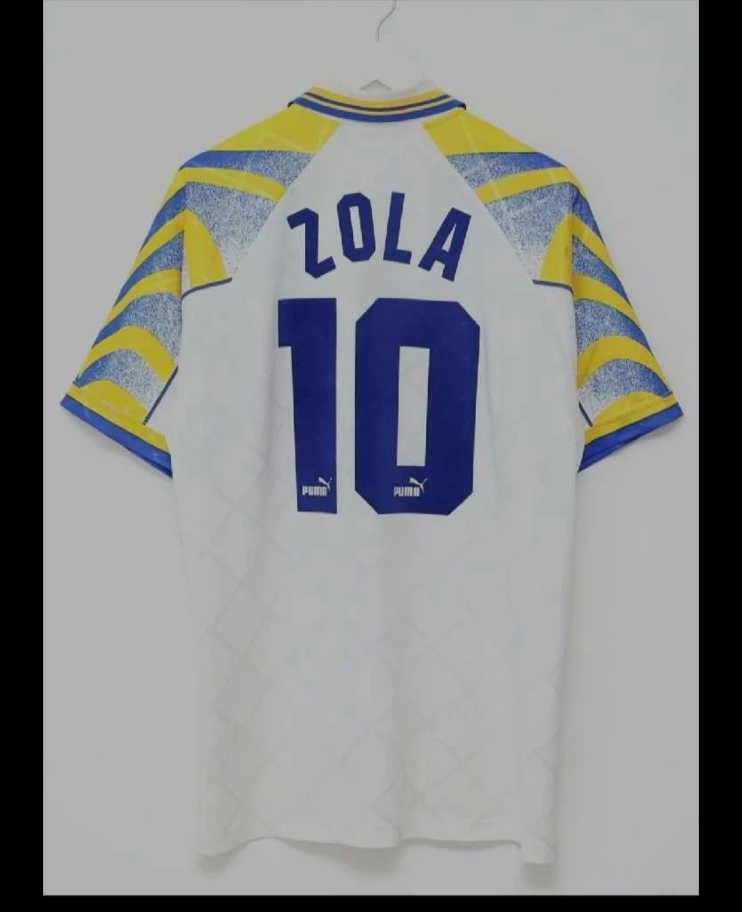 ⚽️Parma Away Shirt - 1995-97 XL ZOLA #10 - photo 2
