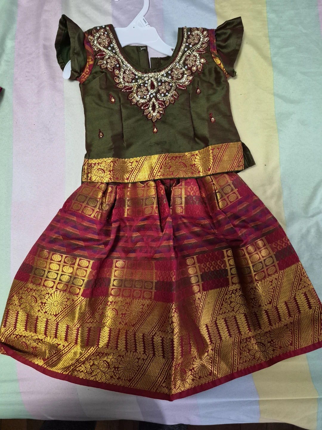 Traditional Indian baby wear
