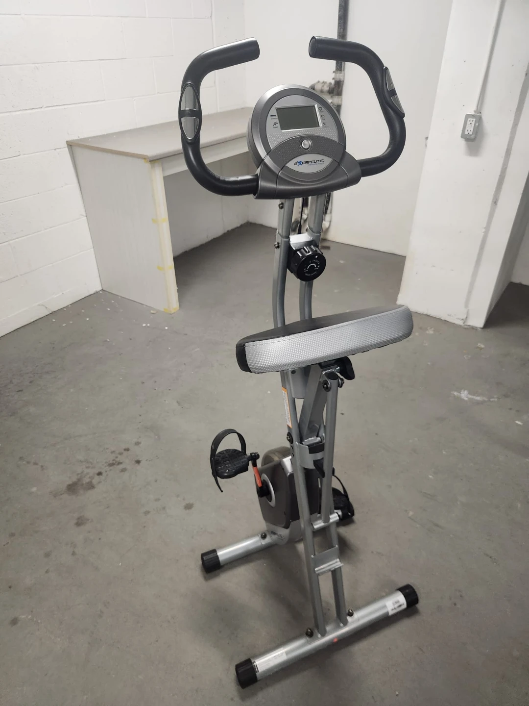 Exerpeutic Folding Exercise Bike - photo 3