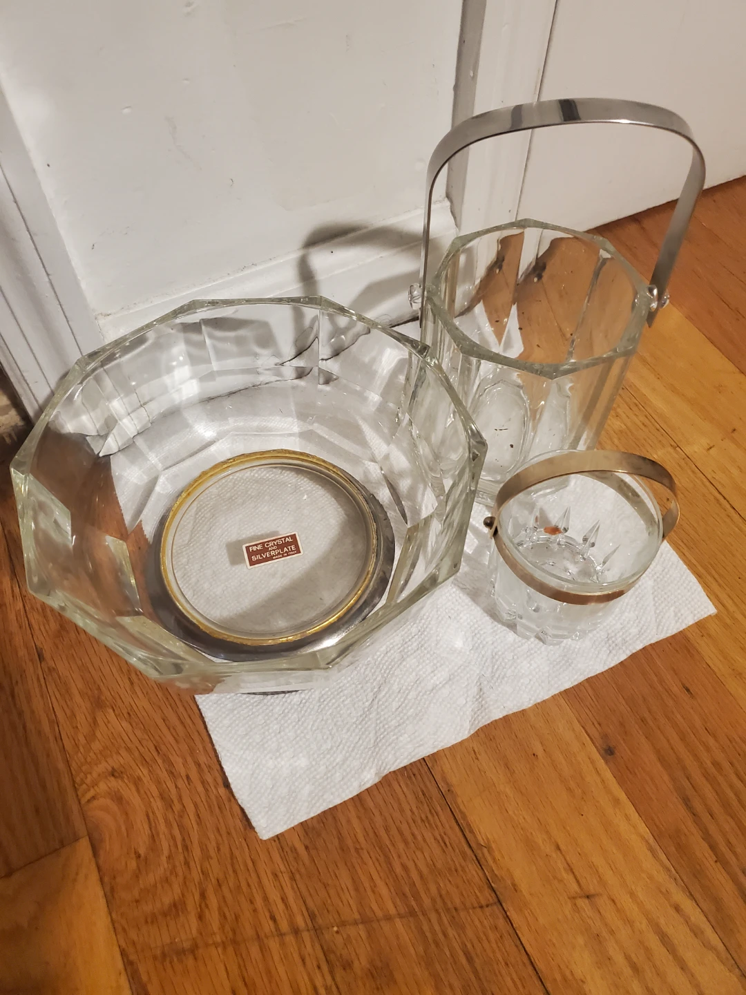 Glass Ice Bucket Set - photo 5